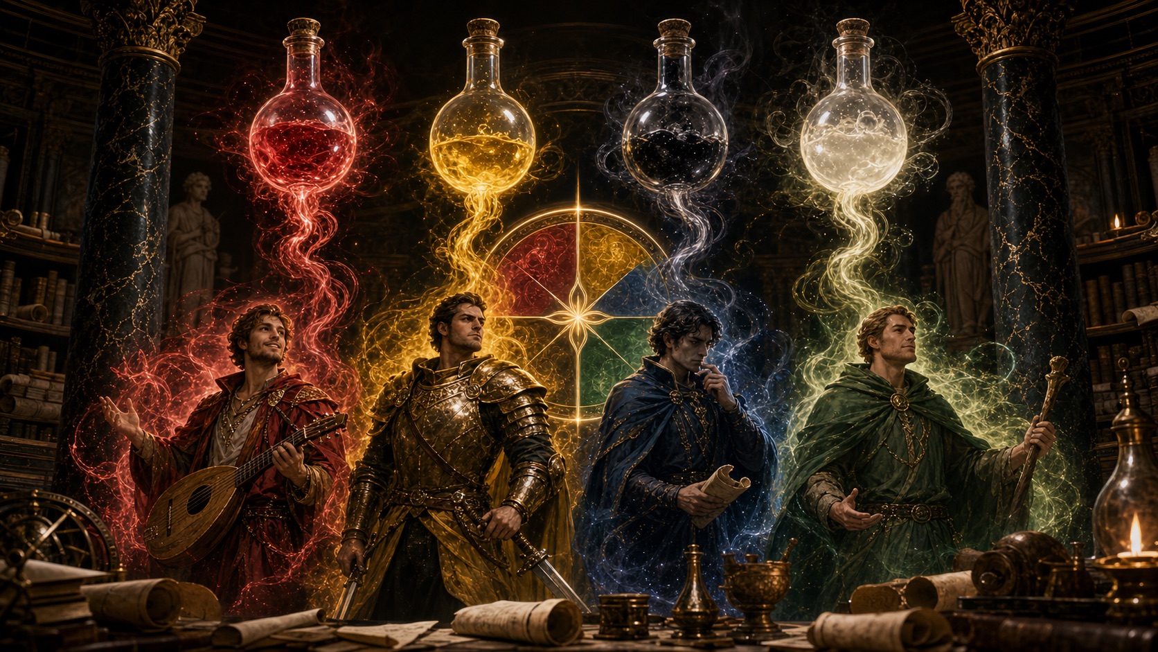Catholic Four Temperaments Test: Virtues, Vices, and Self-Knowledge